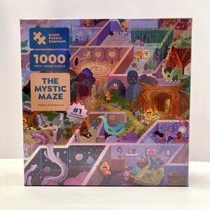 Magic Puzzle Company The Mystic Maze Jigsaw Puzzle 1000 Pieces 15+ Boya Sun Art